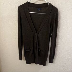 Gap Long Sleeve Gray Cardigan (Size XS)